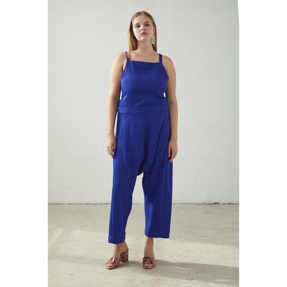 NWT Rachel Comey Alcott Jumpsuit in Klein Blue 2 - Picture 1 of 9